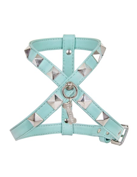 Chic And Stud Harness Acqua/Silver