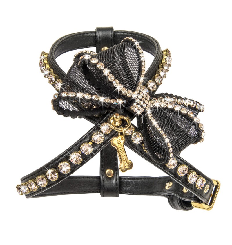 Perfection In a Bow Harness Black