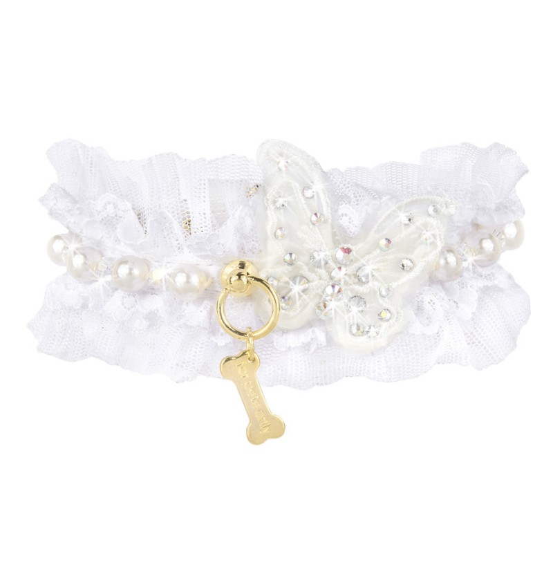 My Butterfly White Dream Collar