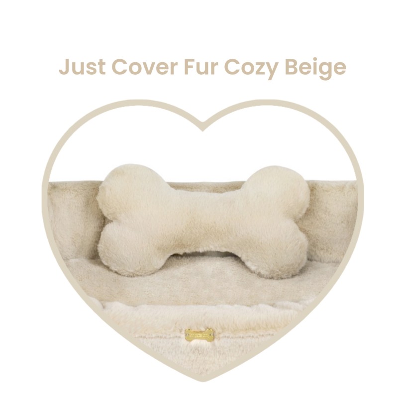 Just Cover Fur Cozy Beige