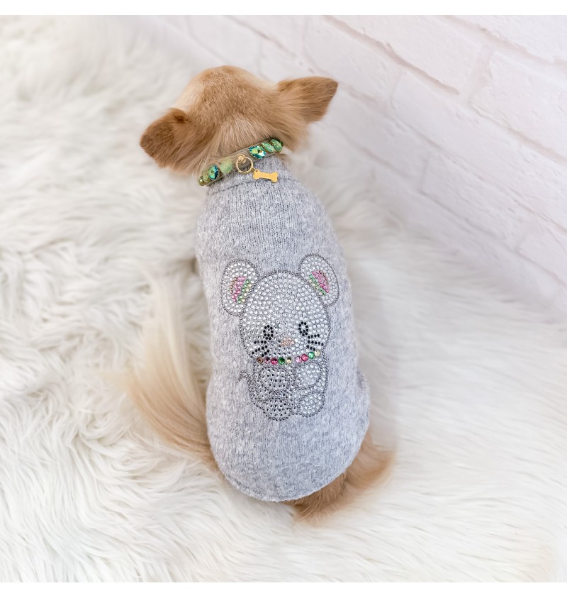 TopoMio Rainbow Cuddle Pull Silver Grey