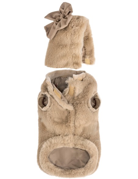 My Furry Raincoat Camel