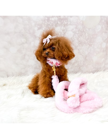 Posh Diamond Collar Pink