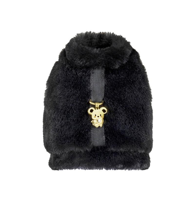 TopoMio Furry Harness Jacket Black