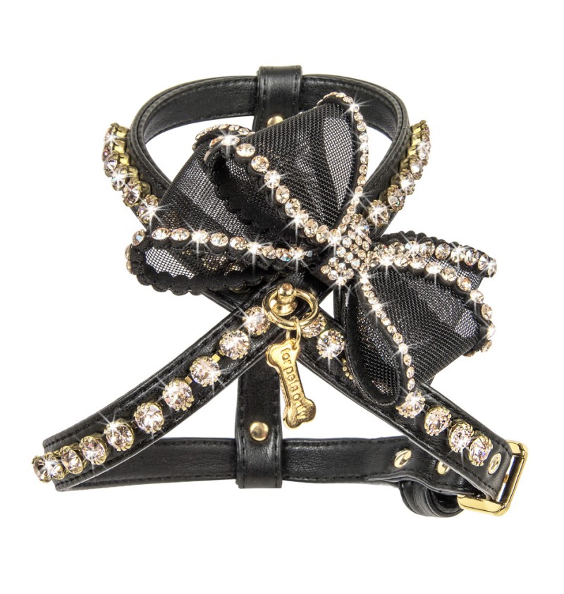 Perfection In a Bow Harness Black