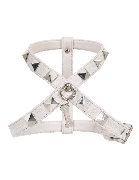 Chic And Stud Harness Oyster/Silver