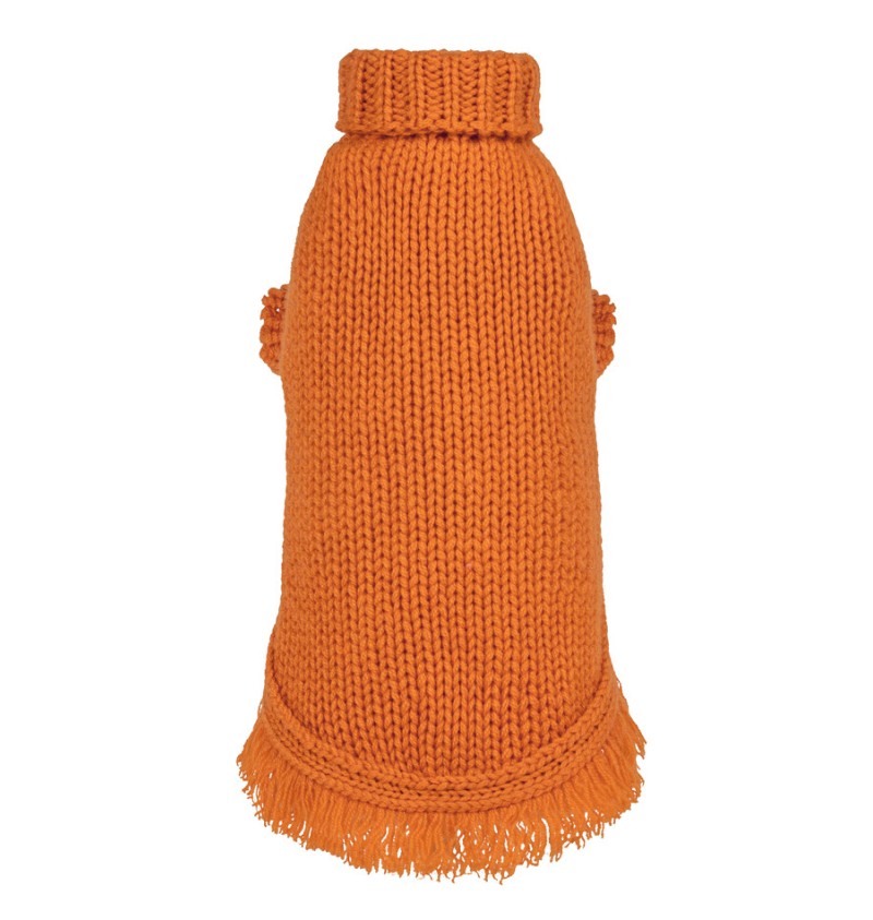 100% Cashmere Delight Pull Orange