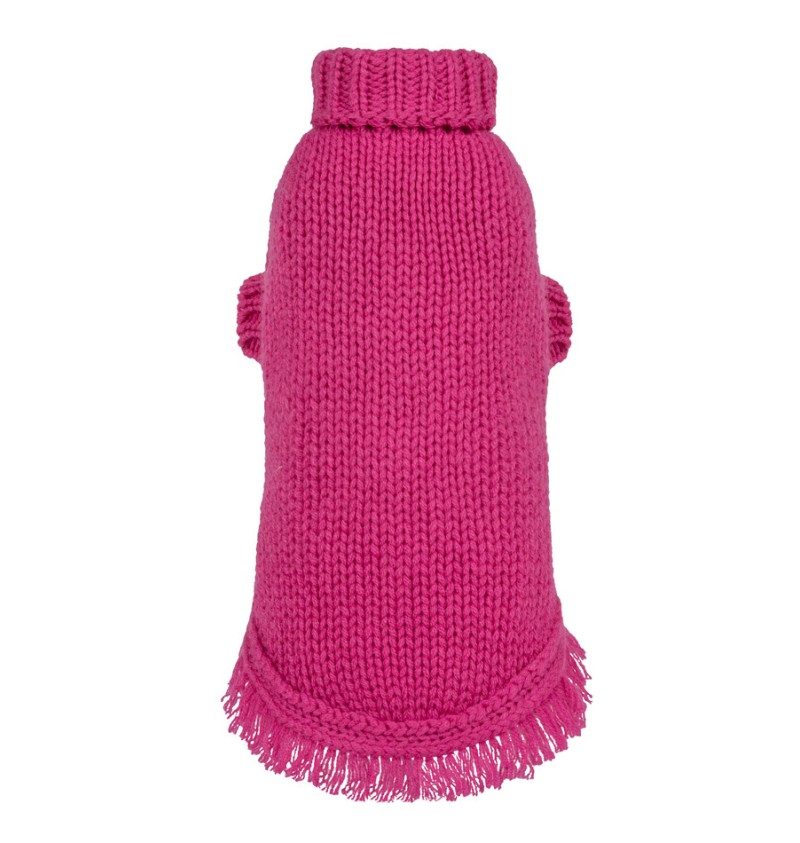 100% Cashmere Delight Pull Fuxia