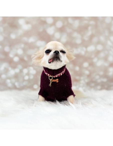 100% Cashmere Delight Pull Burgundy