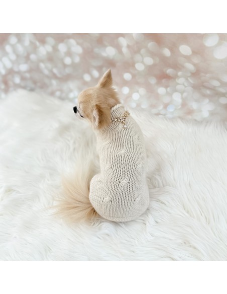 100% Cashmere Punto Savoia Burro