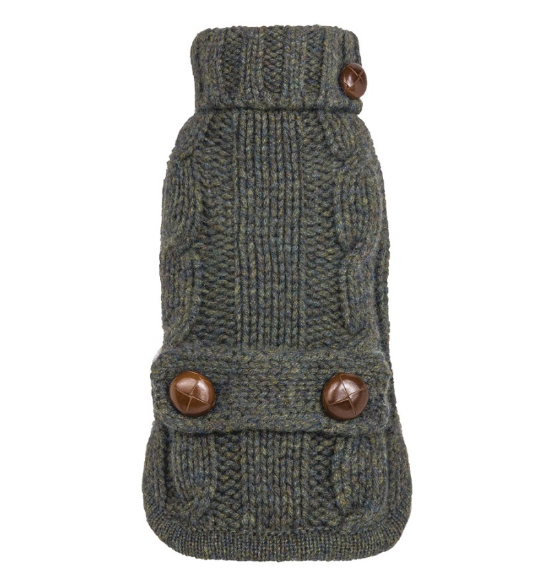 100% Cashmere English Green Country