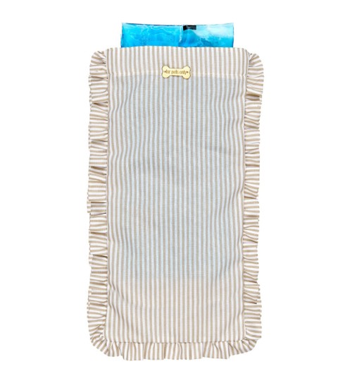 Cool & Warm FPO Pillow Beige Stripes