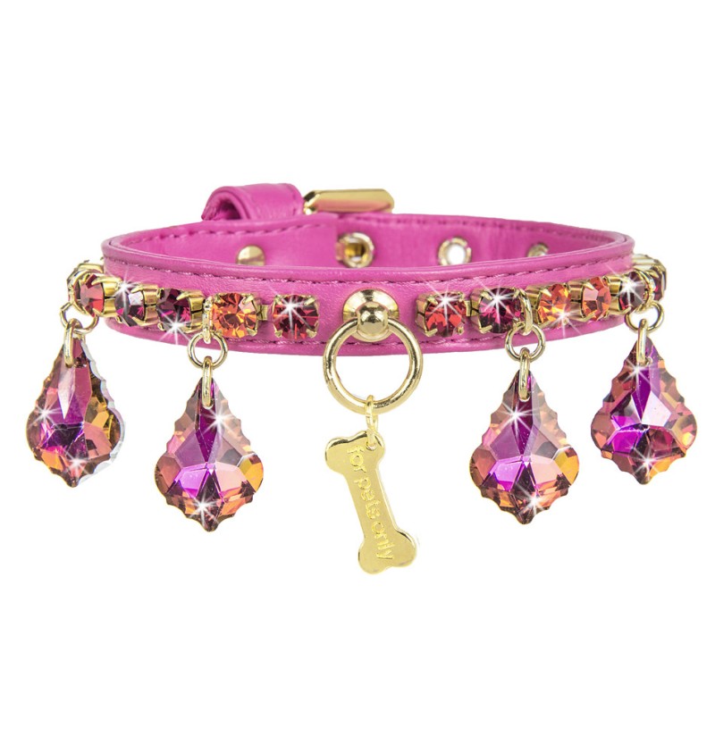 Magic Drops Collar Fuxia