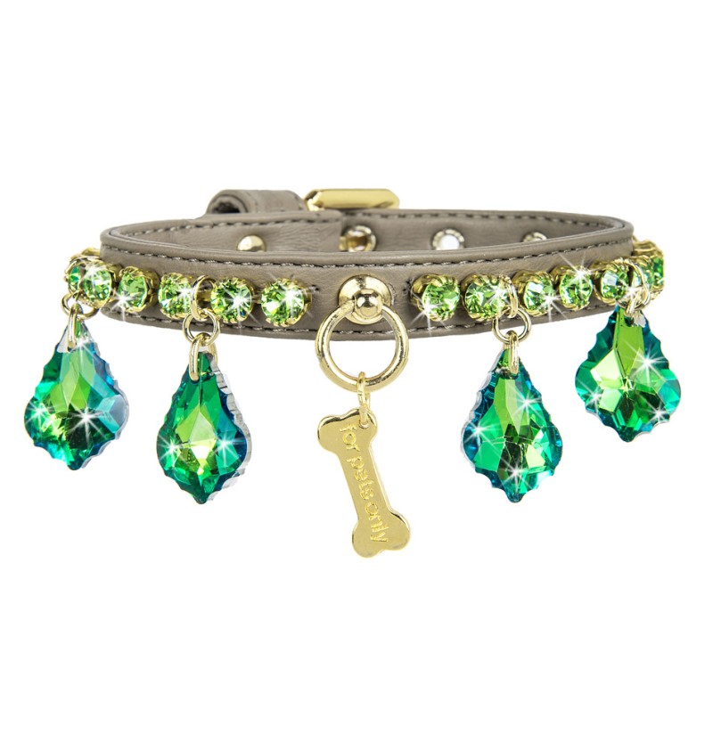 Magic Drops Collar Green