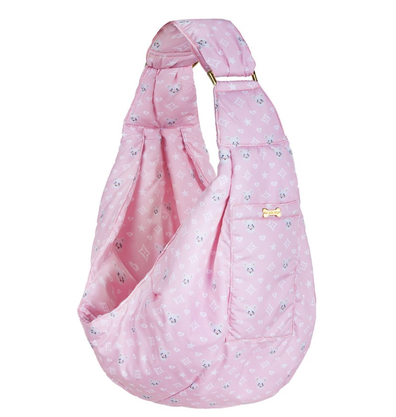 Soft Bag Monogram Pink