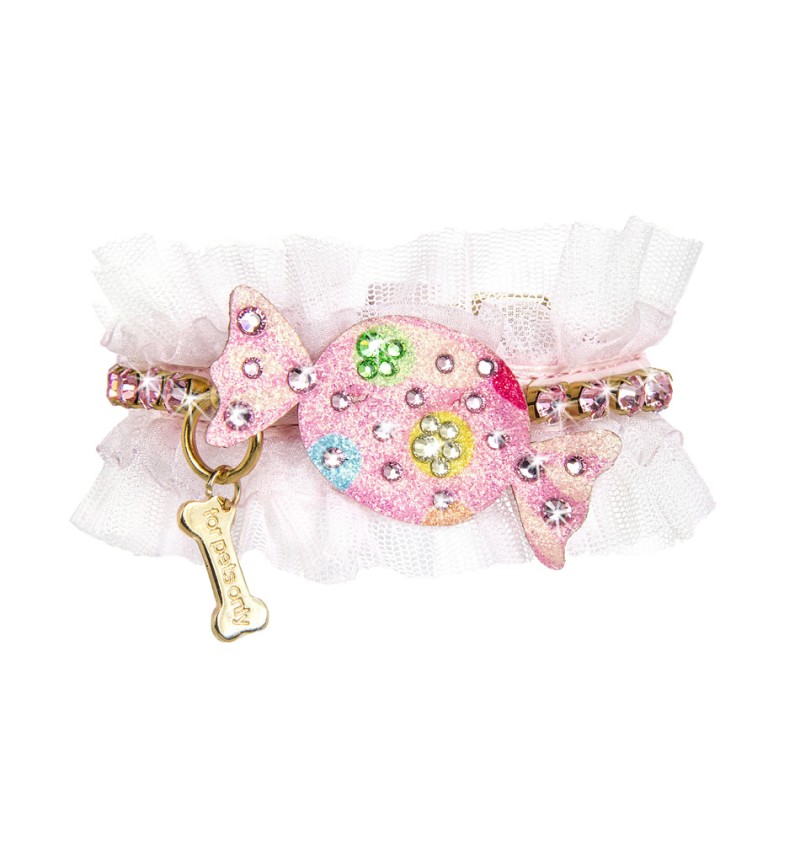 Candy Babe Collar Pink