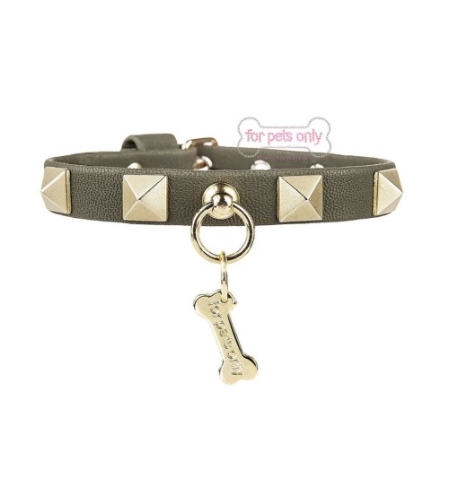 Chic And Stud Military Collar