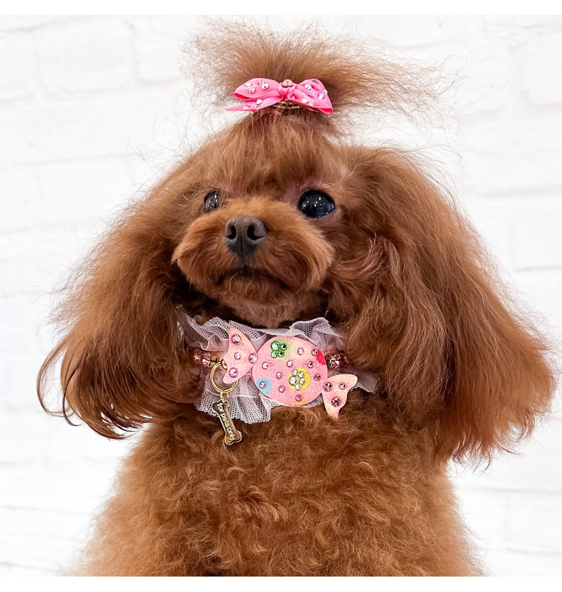 Candy Babe Collar Pink