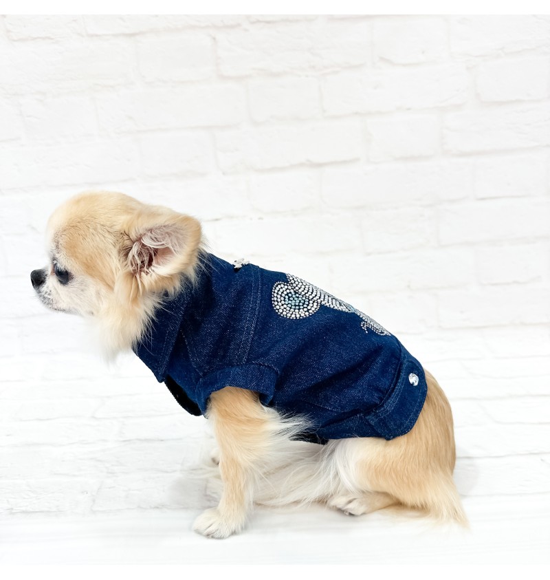 TopoMio Diamond Jeans Biker