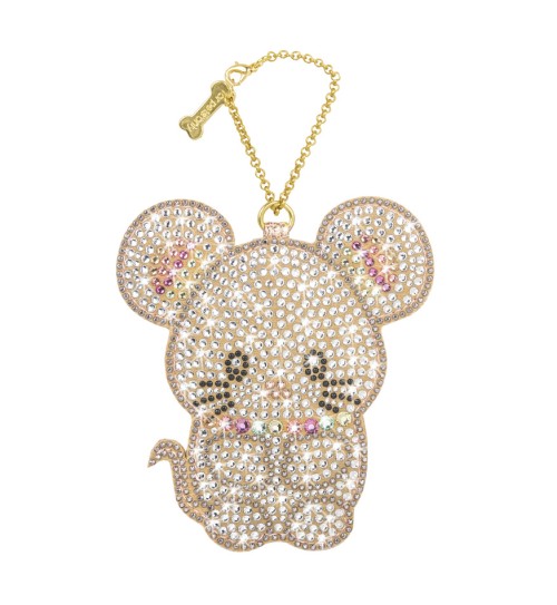 TopoMio Diamond Charm Gold Rainbow