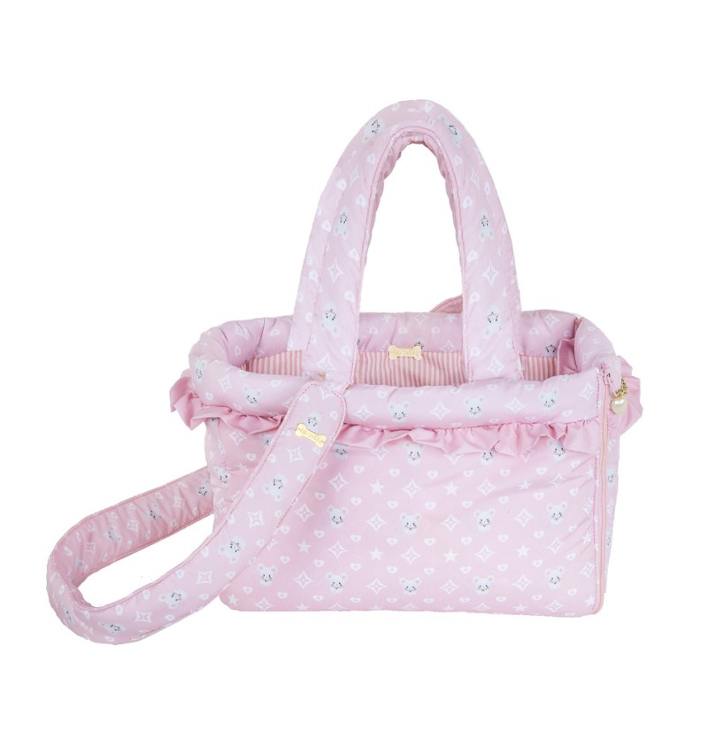 TopoMio Cutie Monogram Bag Pink