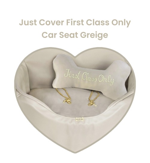 Just Cover First Class Only Car Seat Greige