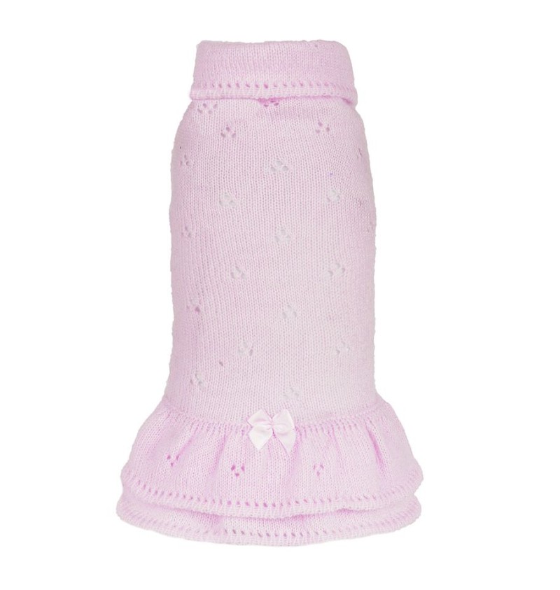 100% Baby Summer Cashmere Dress Pink
