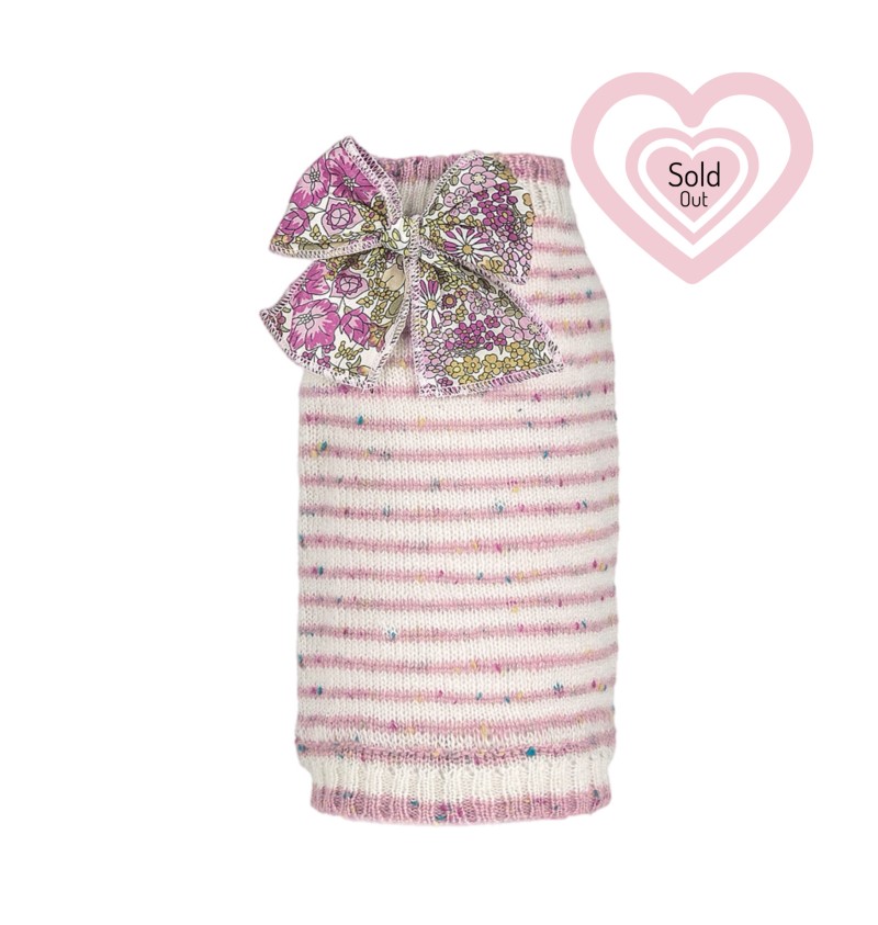 100% Summer Cashmere Tweed Shirt Liberty Pink