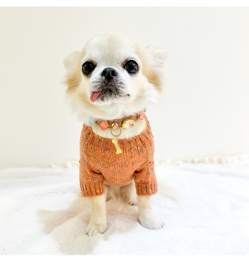 100% Summer Cashmere Tweed Cardigan...