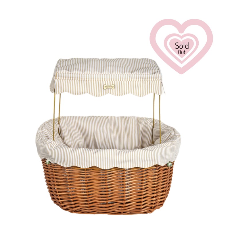Bici Basket Riviera Beige Limited Edition