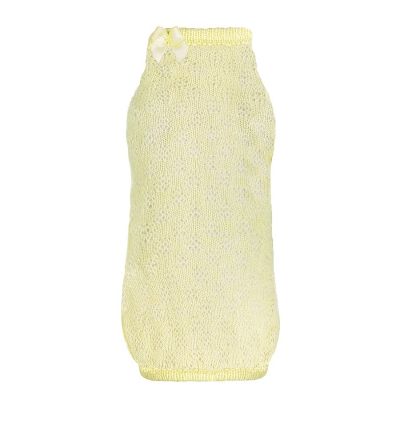 100% Summer Cashmere Angel Pull Yellow