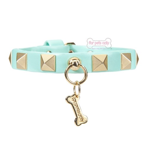 Chic And Stud Acqua Collar