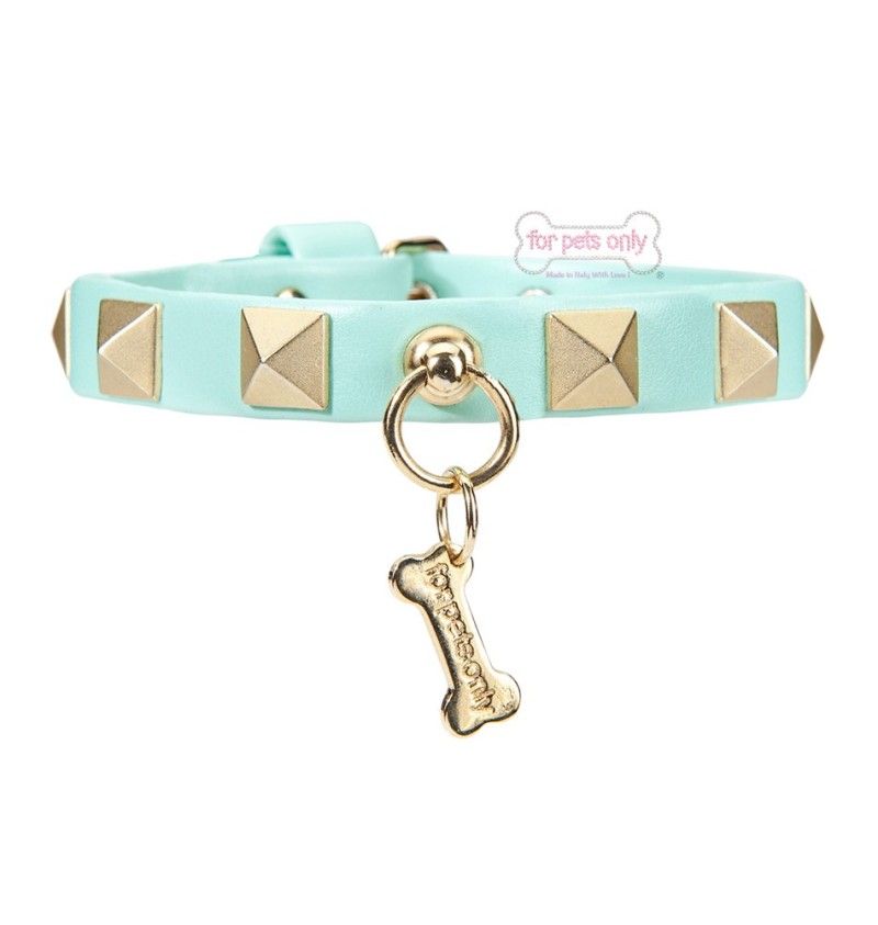 Chic And Stud Aqua Collar