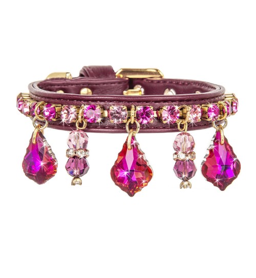 Magic Drops Collar Burgundy
