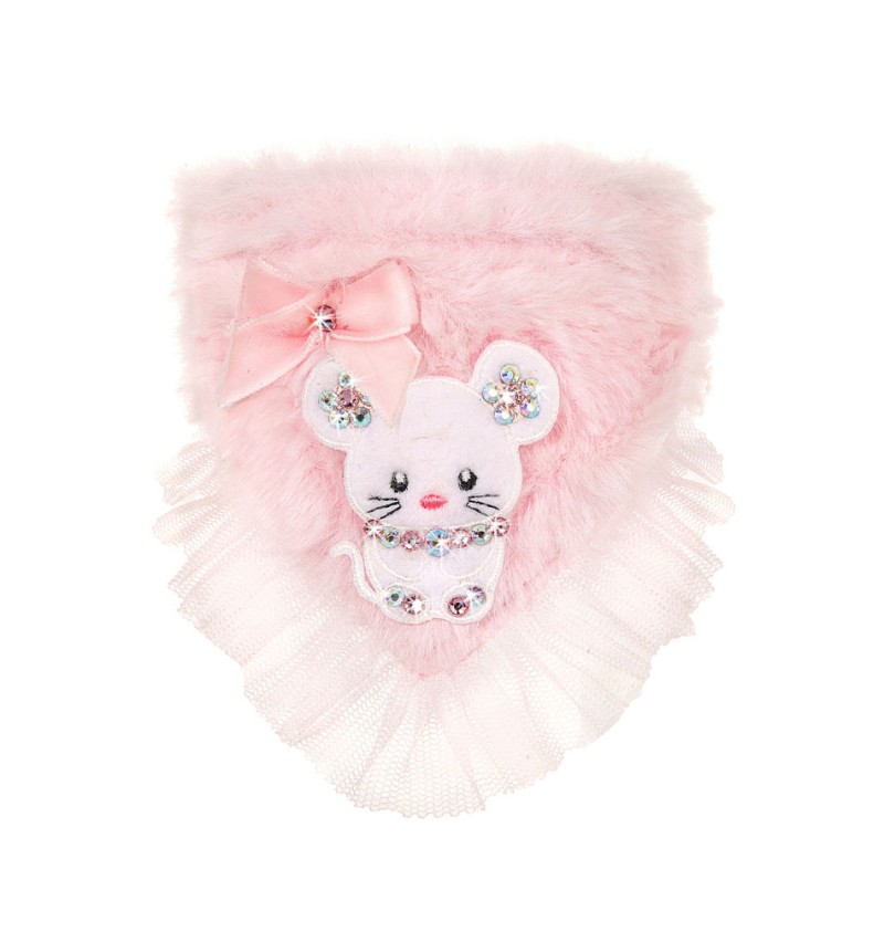 TopoMio Furry Bandana Pink