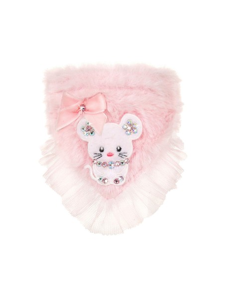 TopoMio Furry Bandana Pink