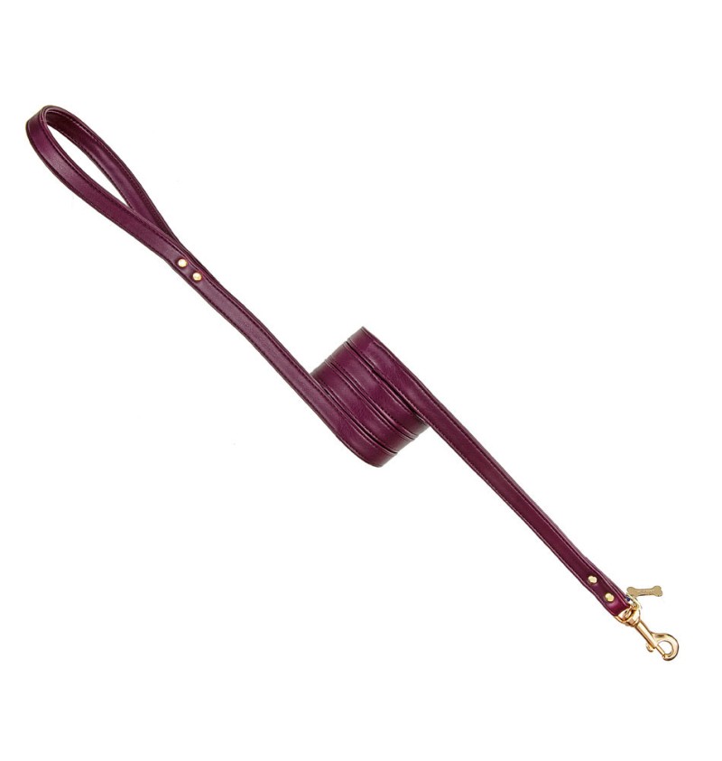 Plain Lead Burgundy/Gold