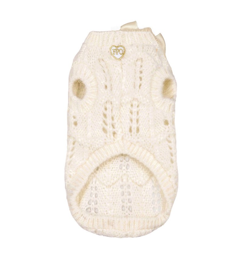 Les  Bébés Pull Yvory