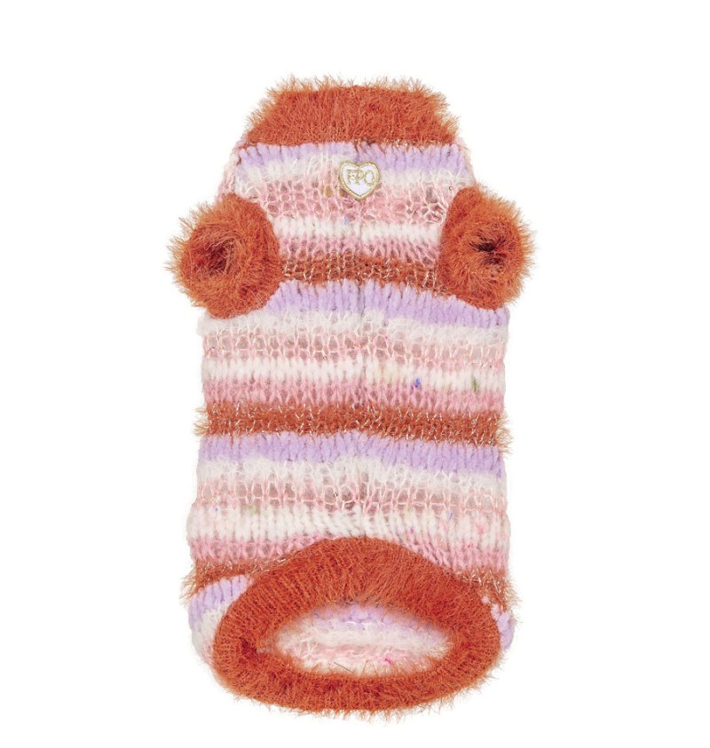 Righe Da Favola Pull Rust