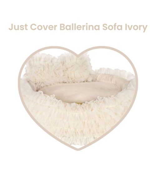 Just Cover Ballerina Sofa Ivory