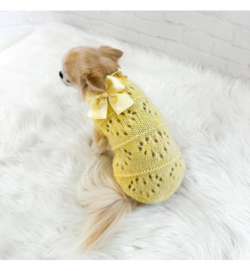 Les Bèbès Pull Yellow 2