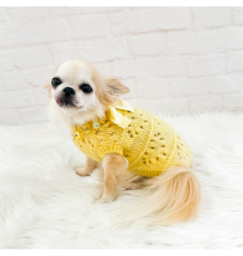 Les Bébés Pull Yellow