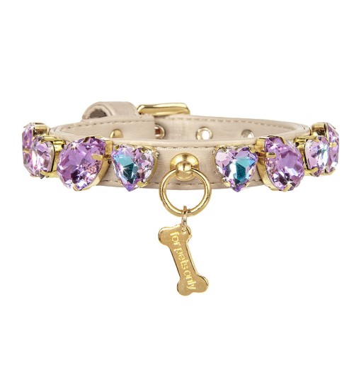 Lilac Candy Diamond Collar