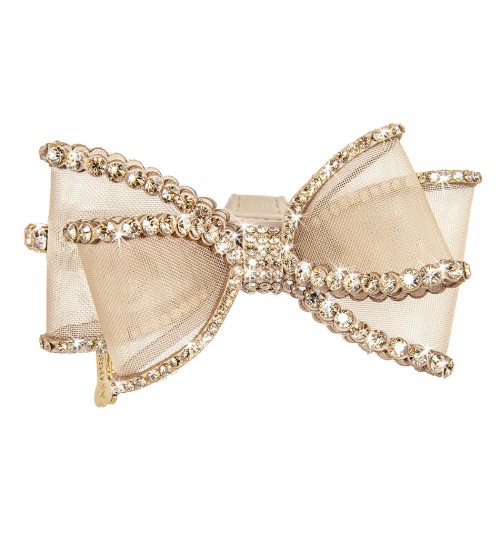 Perfection In A Bow Collar Greige