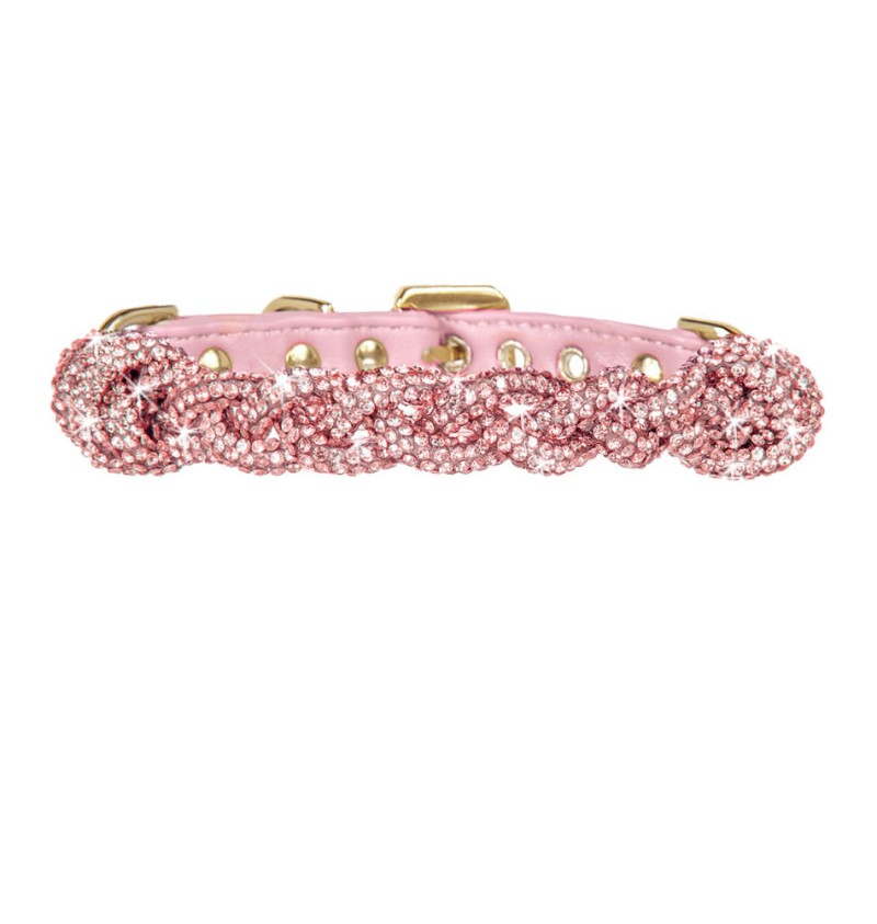 Crystal Babe Collar Light Rose/Gold