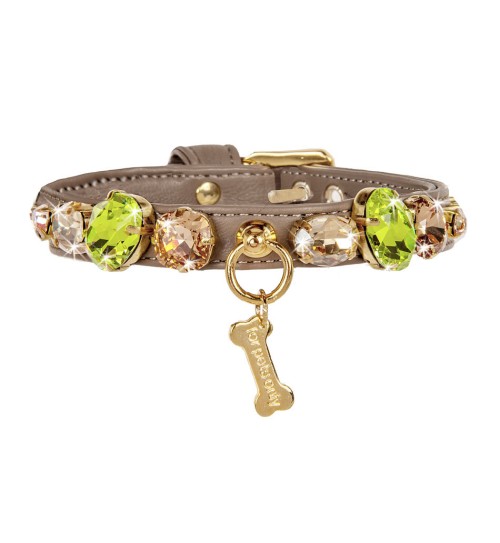 Peridot Candy Diamond Collar