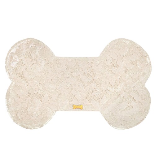 Bone Lace Lunch Time Mat Ivory