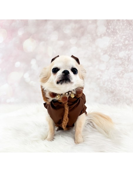 My Furry Raincoat Brown
