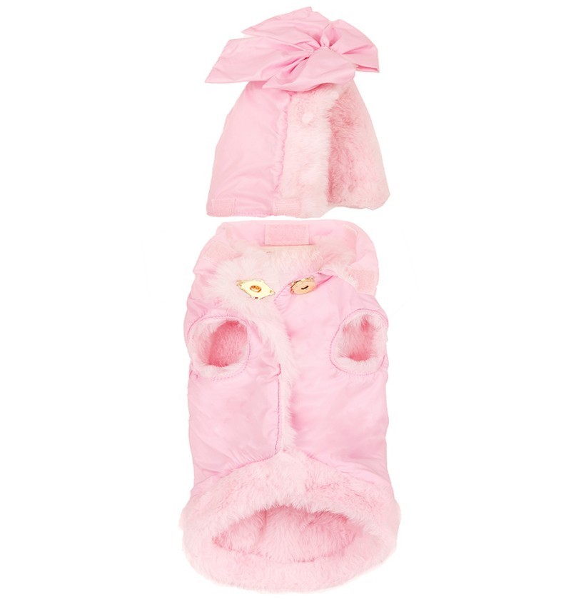 My Furry Raincoat Pink