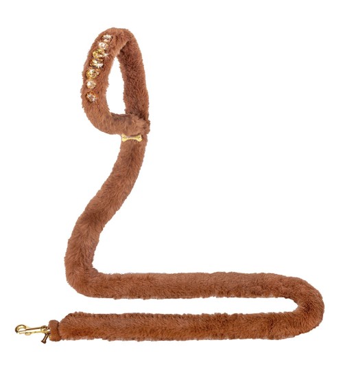 Posh Diamond Lead Caramel/Gold